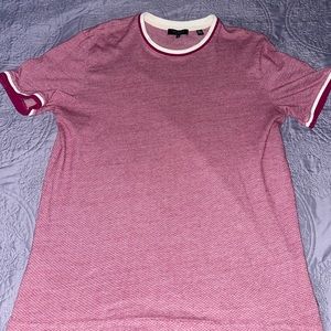 Ted Baker London Men’s Red Shirt Size 3/US Medium